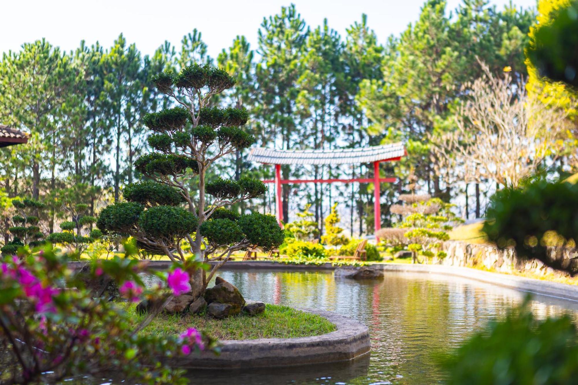 Hotel Golden Park All Inclusive Pocos De Caldas By Nacional Inn Exterior foto Japanese Garden