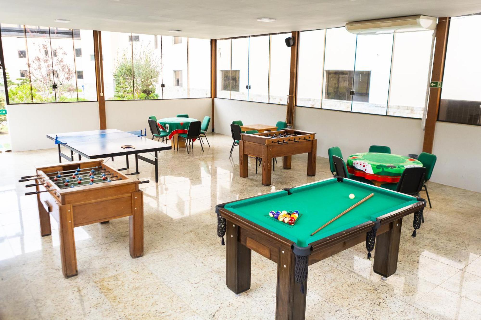Hotel Golden Park All Inclusive Pocos De Caldas By Nacional Inn Exterior foto Games room