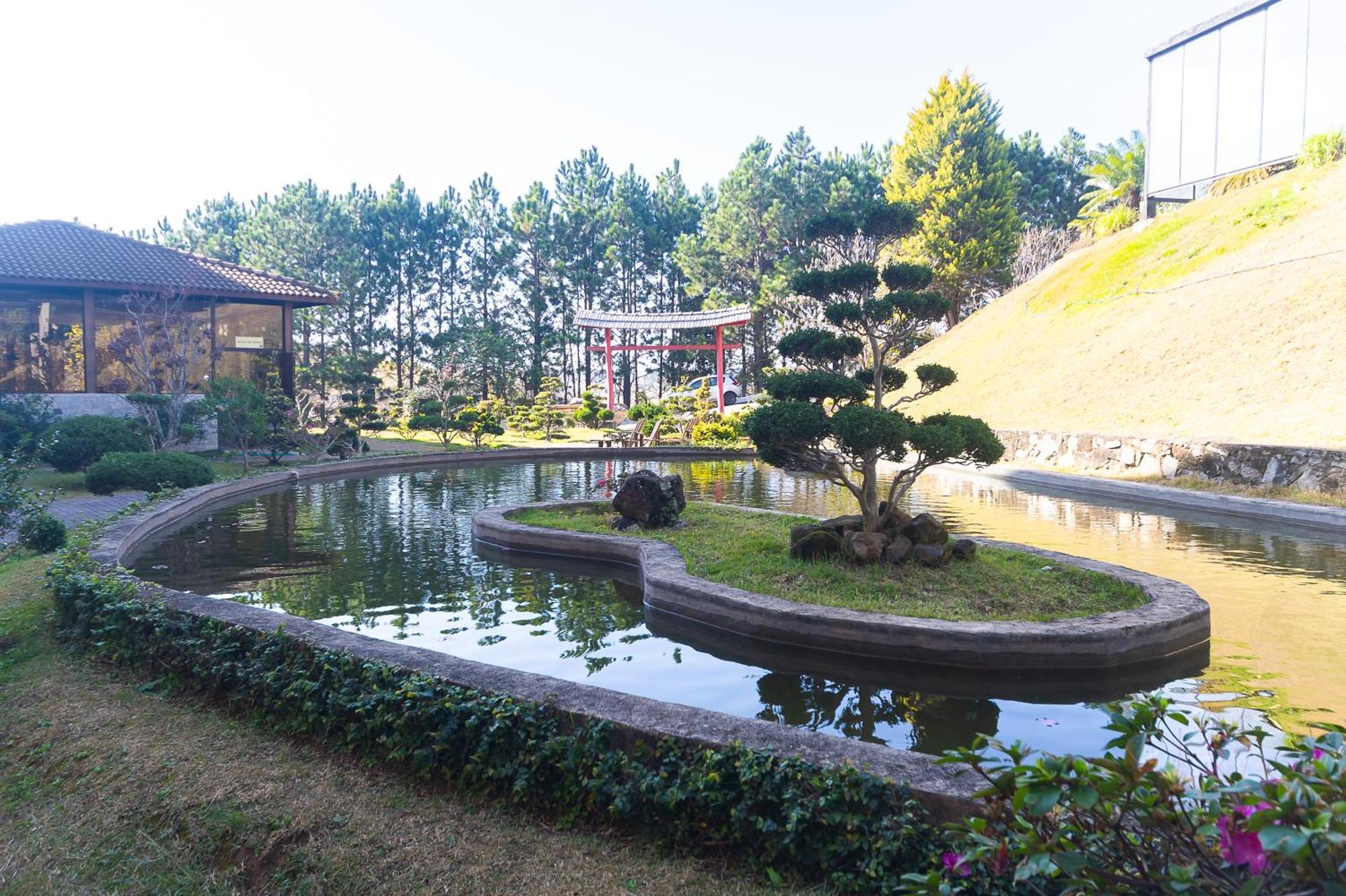 Hotel Golden Park All Inclusive Pocos De Caldas By Nacional Inn Exterior foto The Japanese garden